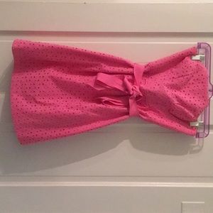 Pink Strapless Dress